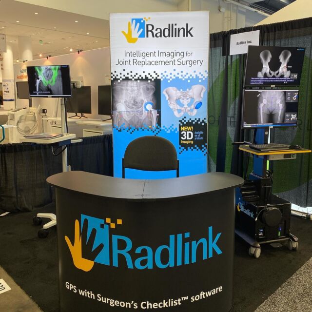 The calm before the storm… We’re ready to welcome you to Booth 830 as we kick of #AAOS2024 

Discover our innovative products and AI-enabled technology to enhance efficiency during #orthopedicsurgery 

@aaos_1 #orthopedicsurgeon #medtech #ortho #technology #tradeshow #aaos #radlink #AIfortheOR #hipsurgery #sportsmedicine #trauma #spine #kneereplacement #moscone #data #AI
