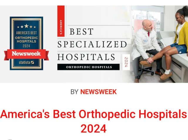 Congratulations to the Hospitals honored on @newsweek Best Orthopedic Hospitals 2024 List! We are honored to work with so many of the incredible surgeons and hospitals featured, including:

1. Hospital for Special Surgery (New York City)
3. NYU Langone Hospitals (New York City)
4. Massachusetts General Hospital (Boston)
5. Cedars-Sinai Medical Center (Los Angeles)
6. UCLA Health - Ronald Reagan Medical Center (Los Angeles)
10. UCLA Health Santa Monica Medical Center
14. Brigham and Women’s Hospital (Boston)
15. Barnes-Jewish Hospital (St. Louis)
16. Keck Hospital of USC (Los Angeles)
17. Jefferson Health - Thomas Jefferson University Hospitals (Philadelphia)
18. Northwestern Memorial Hospital (Chicago)
22. New England Baptist Hospital (Boston)
27. Houston Methodist Hospital (Houston)
31. University of Virginia Medical Center (Charlottesville)

https://www.newsweek.com/rankings/americas-best-orthopedic-hospitals-2024 

#besthospitals #orthopedichospitals #hipreplacement #radlink #orthopedicsurgery #orthopedicsurgeon #healthcare #innovation #AIfortheOR #AI #technology #ortho #doctor #surgeon #healthtech